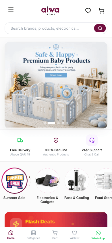 Aiwa Home mobile