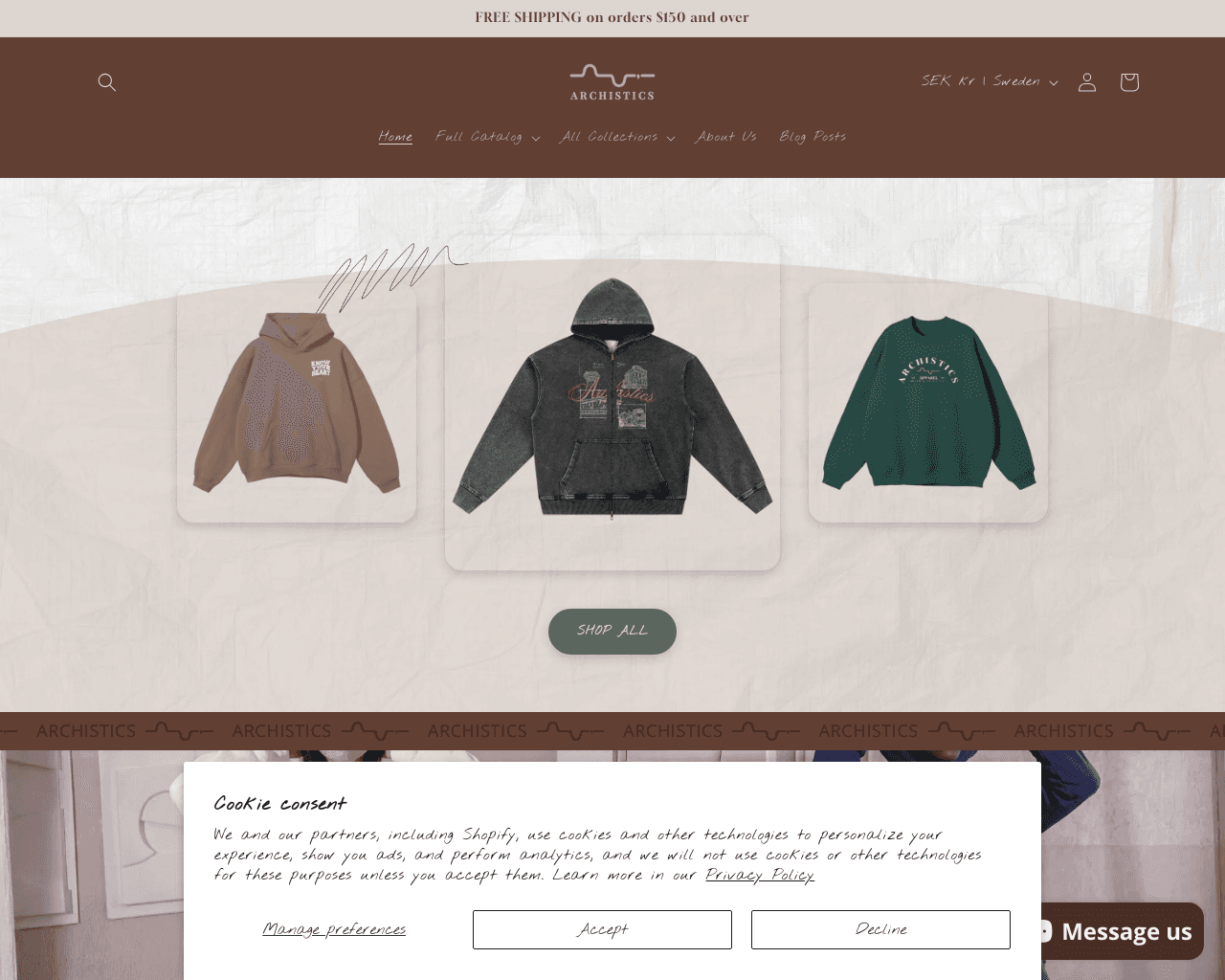 Archistics Apparel | Meaningful and Architectural Streetwear homepage