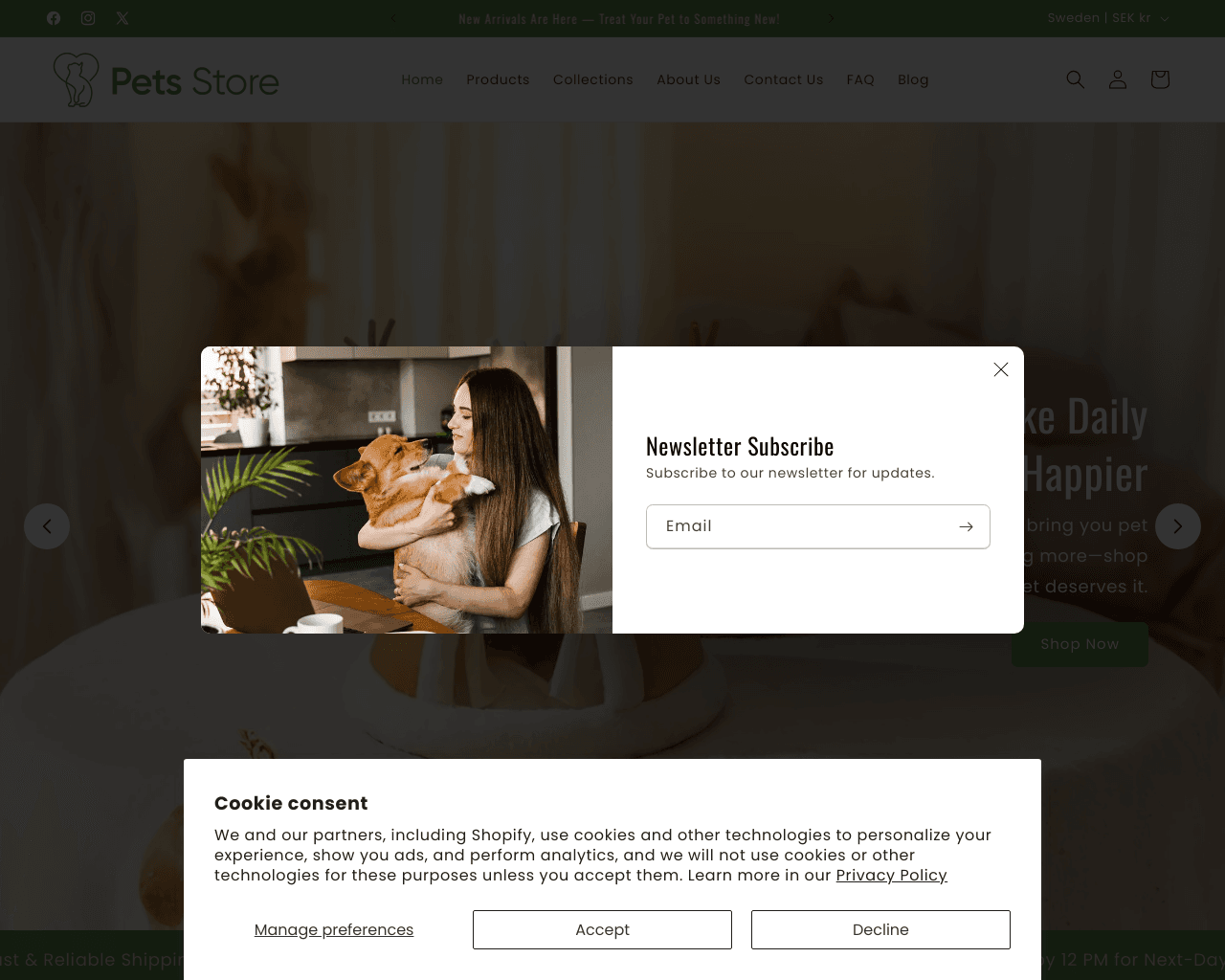 Petsplus homepage