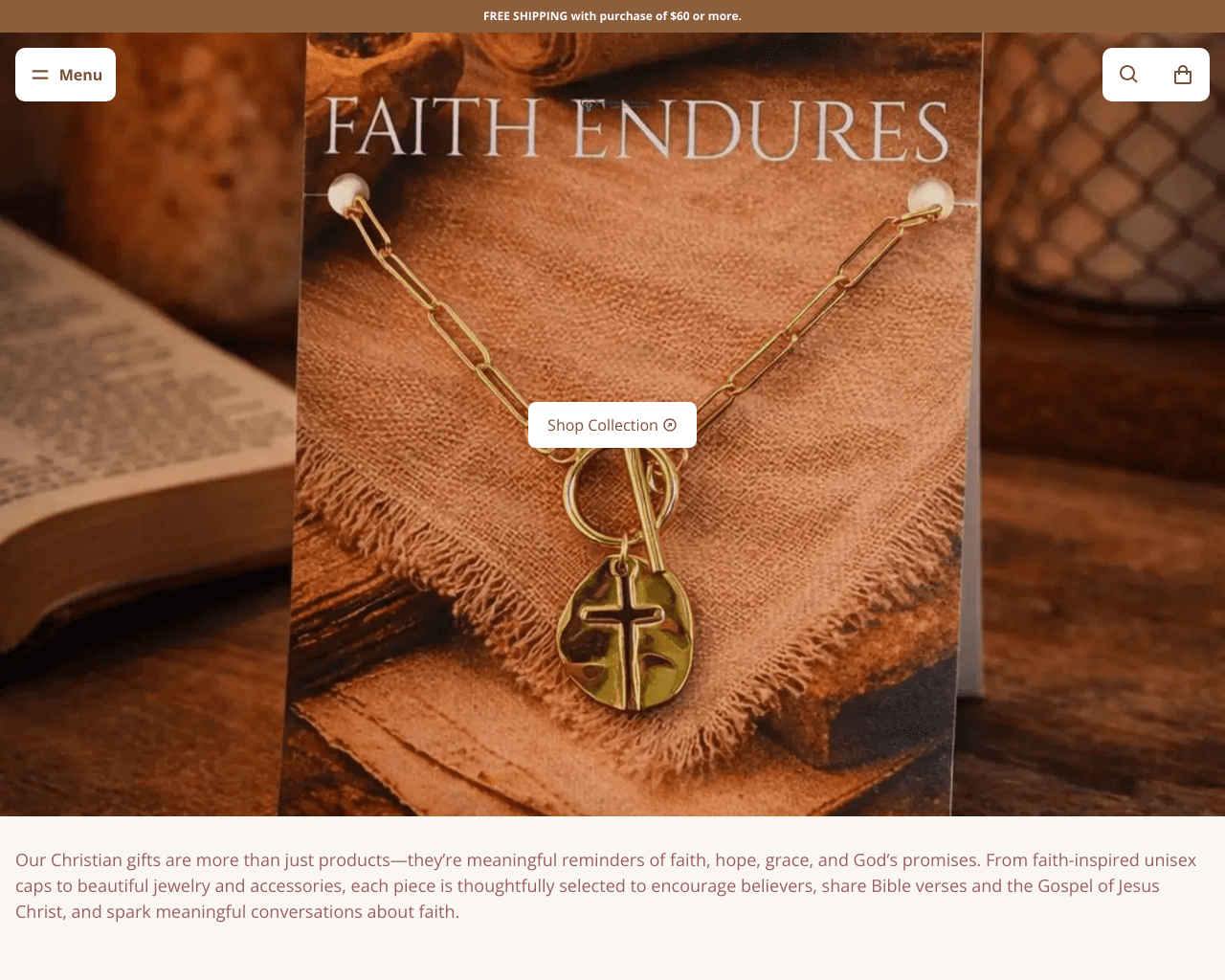 Faithfully Hecho homepage
